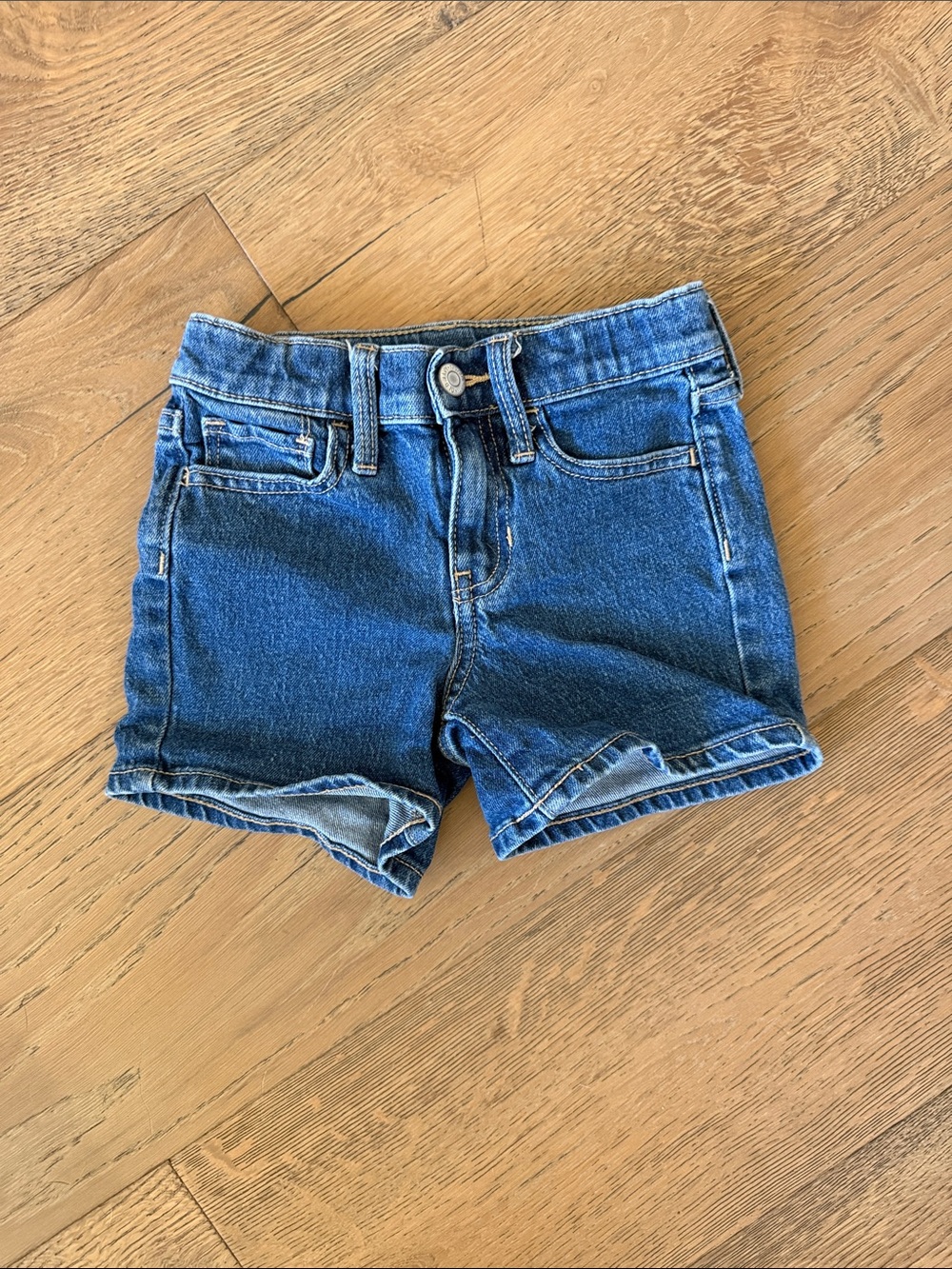 Old Navy Dark Blue Denim Shorts for Kids